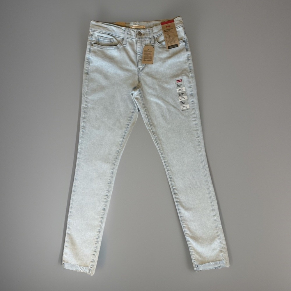 NWT Levis 311 Shaping Skinny Hypersoft Blue‎ Wash Womens W28/L30